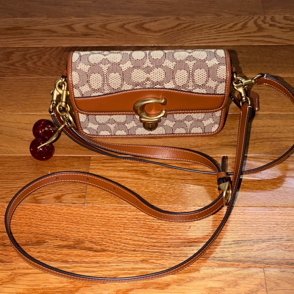 Coach Brown Leather Crossbody Bag